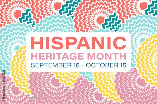 Cuadros en Lienzo Hispanic Heritage Month September 15 - October 15