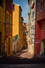 street in old town of Nice