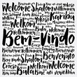 © dizain - Bem-Vindo (Welcome in Portuguese) word cloud in different languages