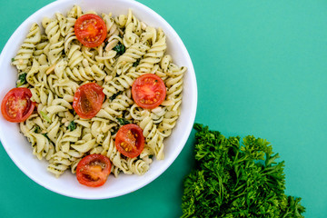 Sticker - Healthy Lunch Bowl of Pasta Salad