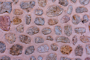 texture on stone in wall