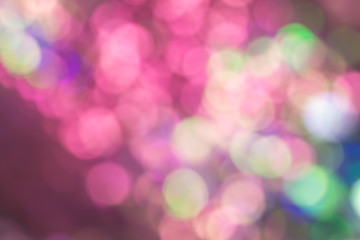 Wall Mural - Abstract blur sequin dress color bokeh light