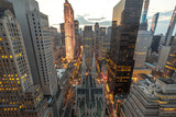 Fototapeta Nowy Jork - New York City Manhattan midtown buildings skyline