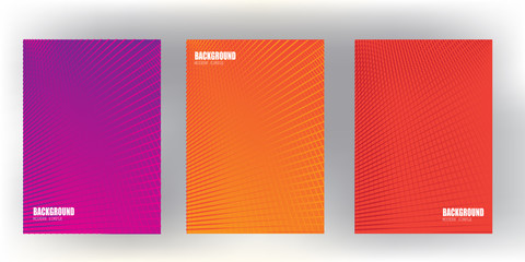 Wall Mural - modern Minimal covers design with Colorful halftone gradients.background modern template design for web. Cool gradients. Future geometric patterns. Eps10