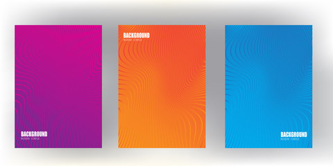 Wall Mural - modern Minimal covers design with Colorful halftone gradients.background modern template design for web. Cool gradients. Future geometric patterns. Eps10