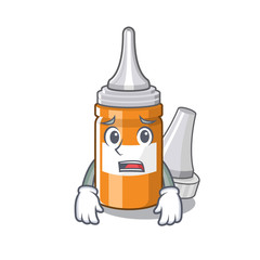 Sticker - Afraid ear drops in the mascot pillbox