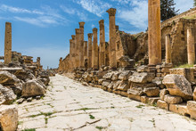 The Ruins Of Jerash In Jordan Are The Best Preserved City Of The Early Greco-Roman Era, It Is The Largest Acropolis Of East Asia.