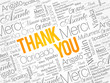 © dizain - Thank You word cloud in different languages, concept background