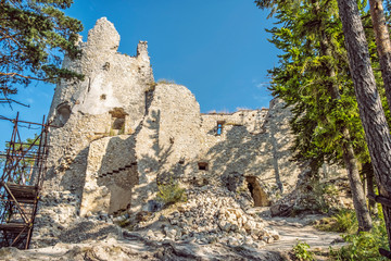 Sticker - Blatnica castle ruins, Slovakia