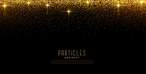 Wall Mural - golden light sparkles star burst background