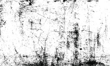 Uneven, Natural Black And White Texture Vector. Distressed Overlay Texture. Grunge Background. Abstract Textured Effect. Vector Illustration. Black Isolated On White Background. EPS10.