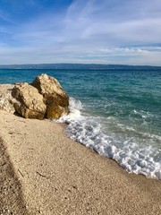 beach and sea