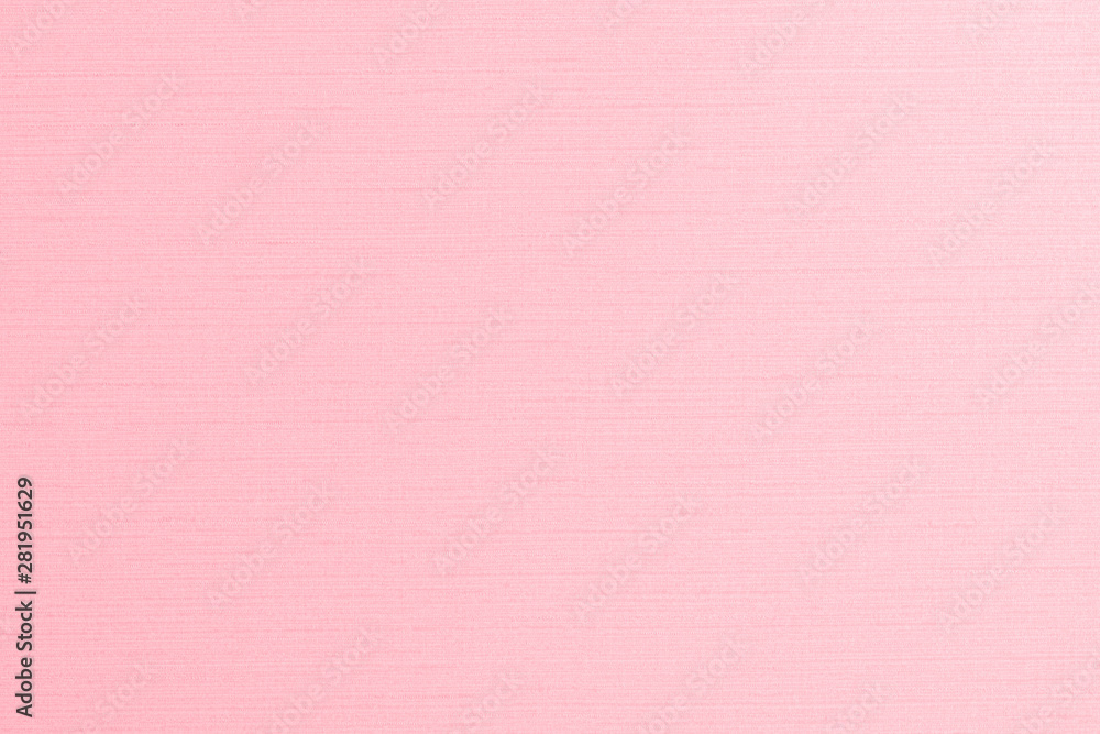 Pink satin background of fabric cloth textile cotton linen texture in pastel light rose color - obrazy, fototapety, plakaty 