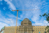 Fototapeta Miasto -  Reform and restaurationg of the old Berliner Stadtschloss, and antique palace demolished by the East German government and now the future Humboldtforum museum