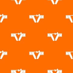 Wall Mural - Bikini pattern vector orange for any web design best