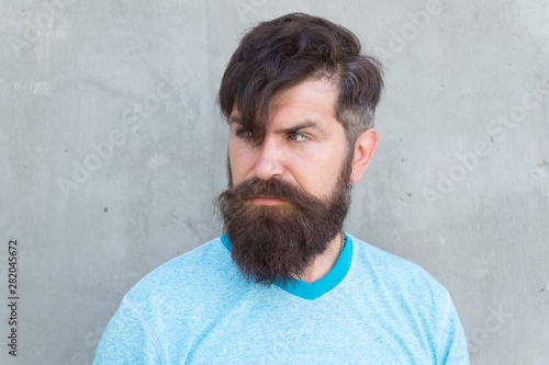 Hipster Lifestyle Brutal Handsome Mature Hipster Man