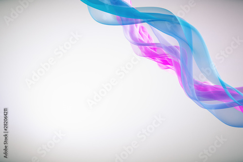 Creative light wave background