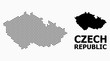 Dot Pattern Map of Czech Republic
