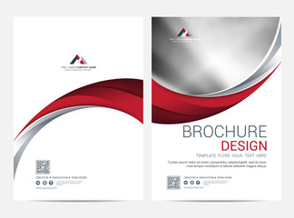 brochure layout template, leaflet flyer cover design background