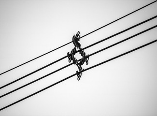 pole and wires