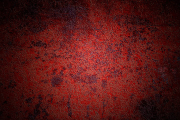 red chrome metal texture with scratch.