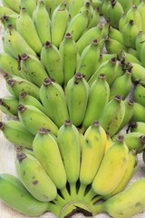 Canvas Print - Fresh banana is delicious in the market