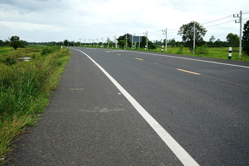 Wall Mural - Asphalt Road