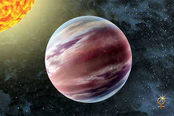 Wall Mural - Venus - a second planet of the solar system