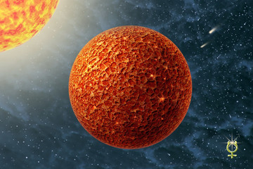 Wall Mural - Mercury - a first planet of the solar system