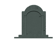 An Isolated Gravestone On Transparent Background