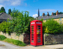 Defibrillator In Red Telephone Box In The UK
