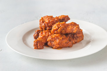 Poster - Bowl of buffalo wings