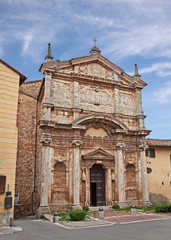 Wall Mural - Montepulciano, Siena, Tuscany, Italy: the ancient church of Santa Lucia