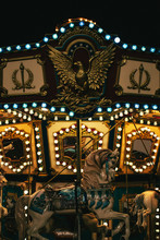 Carousel With Vintage And Retro Look