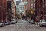 Fototapeta Nowy Jork - Chelsea neighborhood on the west side of Manhattan in New York City, USA