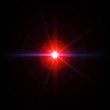 © NotjungCG - Lens flare Red light special effect Black background