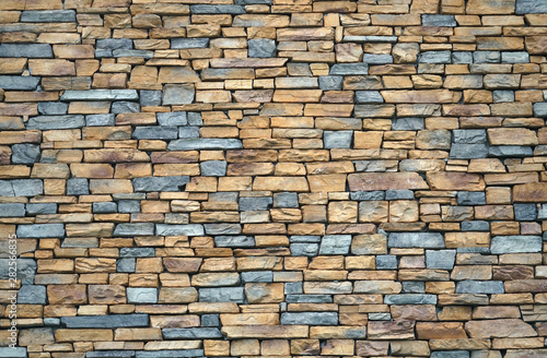 close up on stone wall background Canvas Print