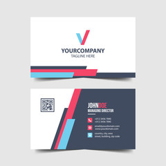Wall Mural - modern, simple, gradient business card template collection
