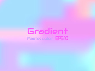 Wall Mural - colorful gradient color abstract background, digital watercolor design