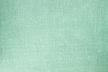 Detail Of Green Linen Fabric
