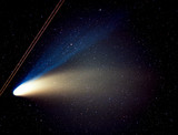 commet in space