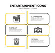 © relif - ENTARTAINMENT ICON SET
