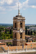 © Reynaldo G. Lopes - Torre da igreja com relogio e sinos bem no topo uma cruz, Italia