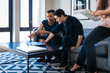 © Lisa Weatherbee - Group of businesspeople collaborating for work
