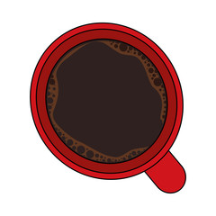 Sticker - coffee hot beverage tasty cartoon