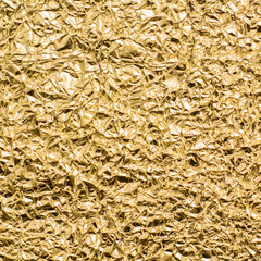 Wall Mural - Gold foil texture background