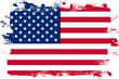 Malowana flaga USA