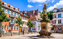 Old Town Of Heidelberg In Germany
