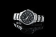 Luxury wrist watch. brand. Japan watch..Luxury watch isolated on a black background with reflection. High quality. Highclass.