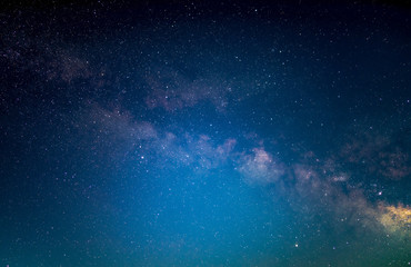 milky way from the coast